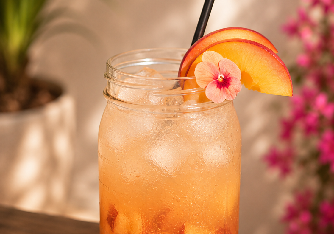 Peach Blush Fizz